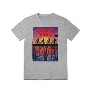 Nome do produto Camiseta Stranger Things Edição Limitada Logo Destacado Em Vermelho
