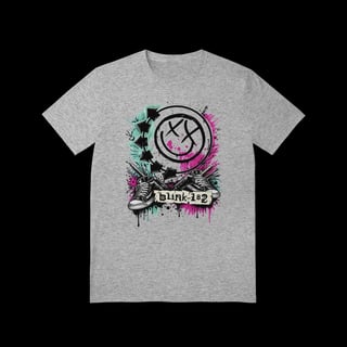 Nome do produto Camiseta blink 182 Personalizada Exclusiva
