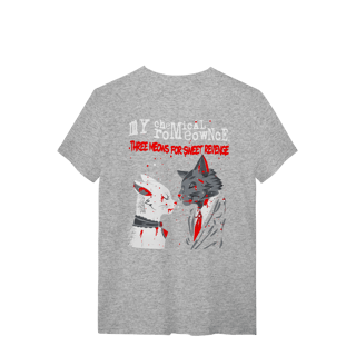 Nome do produto Camiseta My Chemical Romance(Romeownce) Theree Meows for Sweet Revenge