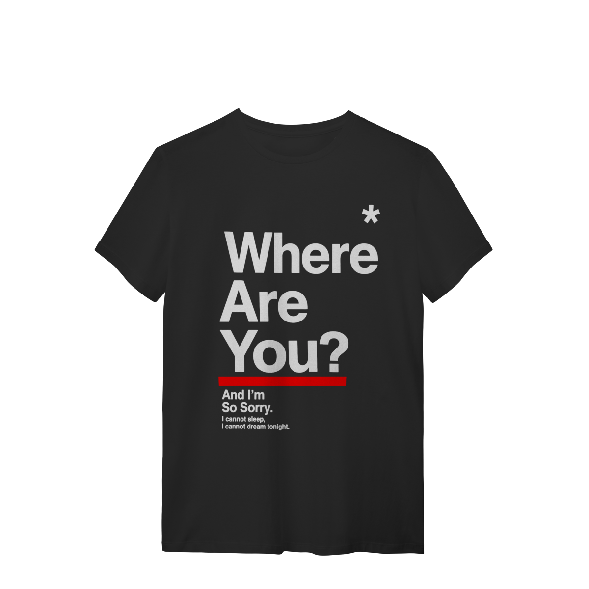 Nome do produto: Caniseta Where Are You?