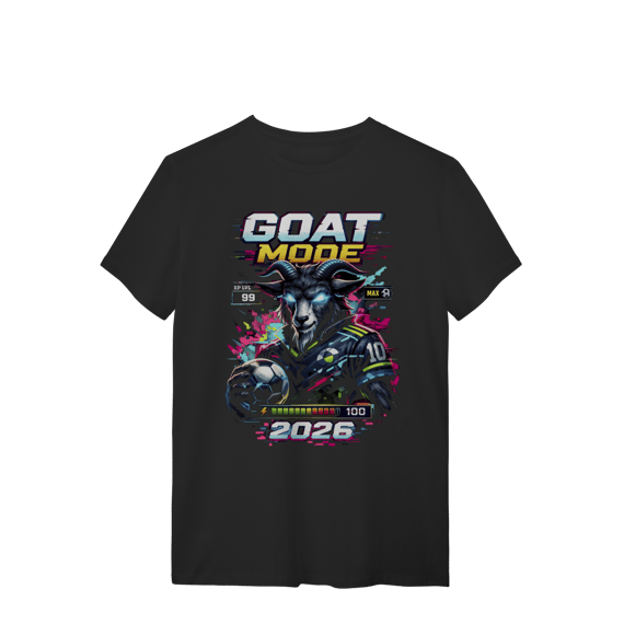 Camiseta Goat Mode Ano de jogo, Copa do Mundo 2026