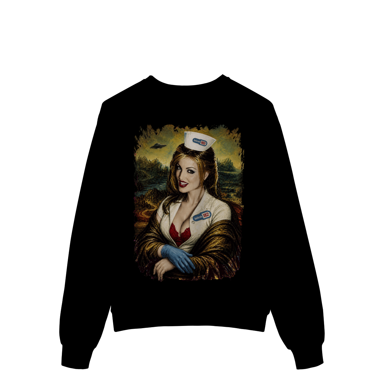 Nome do produto: Moletom blink 182  Enema Of The State  – Mona Lisa Edition