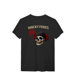 Nome do produto Camiseta oficial Wacky Foxes – Sad Jokes