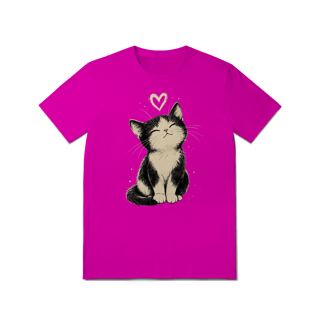 Nome do produto Camiseta Gato Lovers Cores Variadas PROMOÇÃO
