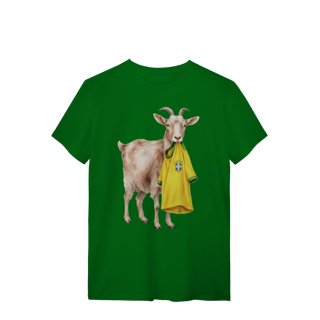 Nome do produto Camiseta Brasil Ano de jogo   Goat Mode 