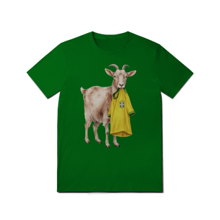 Nome do produto Camiseta Brasil Ano de jogo   Goat Mode 
