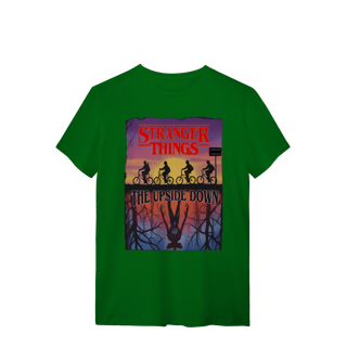 Nome do produto Camiseta Stranger Things Edição Limitada Logo Destacado Em Vermelho