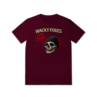 Nome do produto Camiseta oficial Wacky Foxes – Sad Jokes