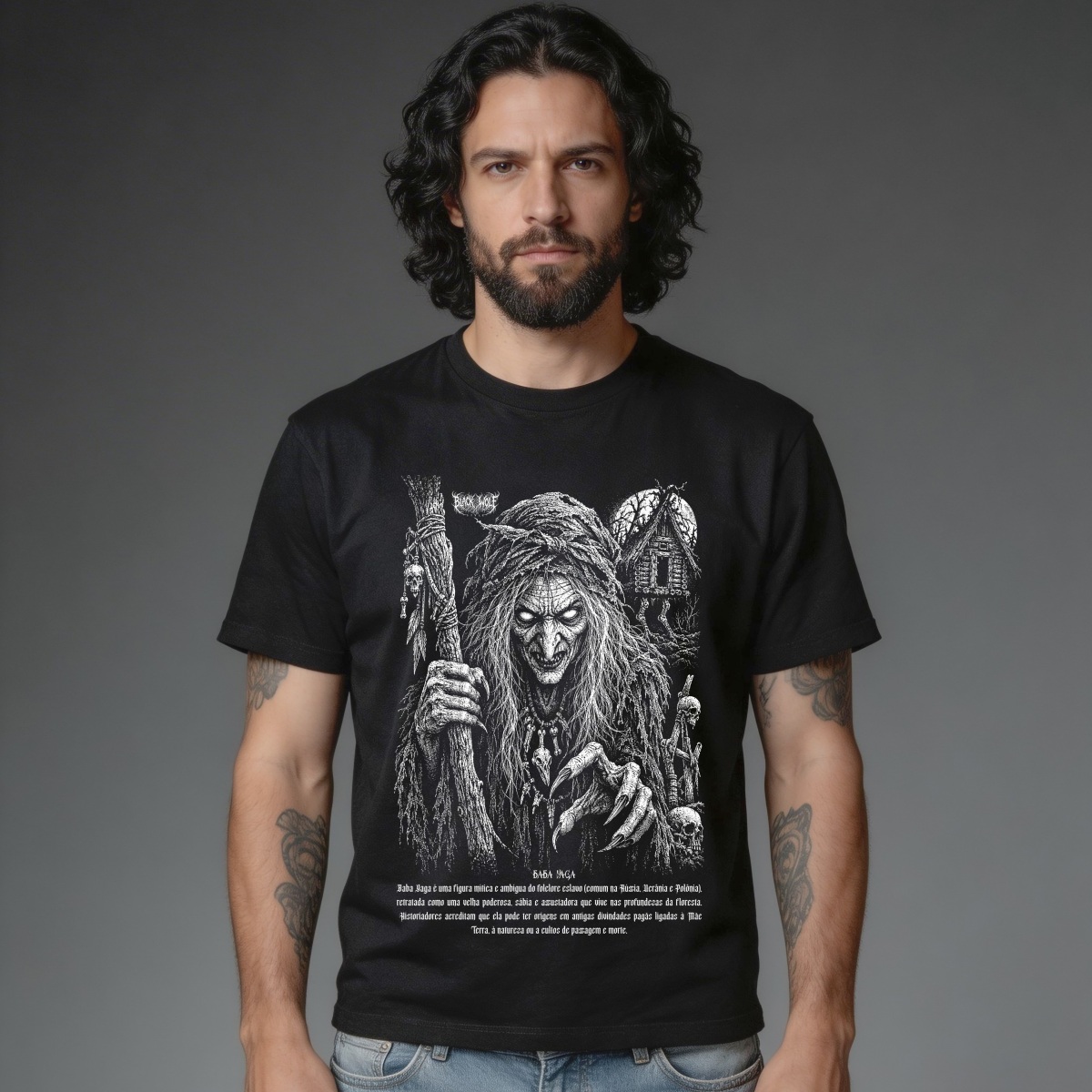 Nome do produto: Camiseta Quality - Baba Yaga
