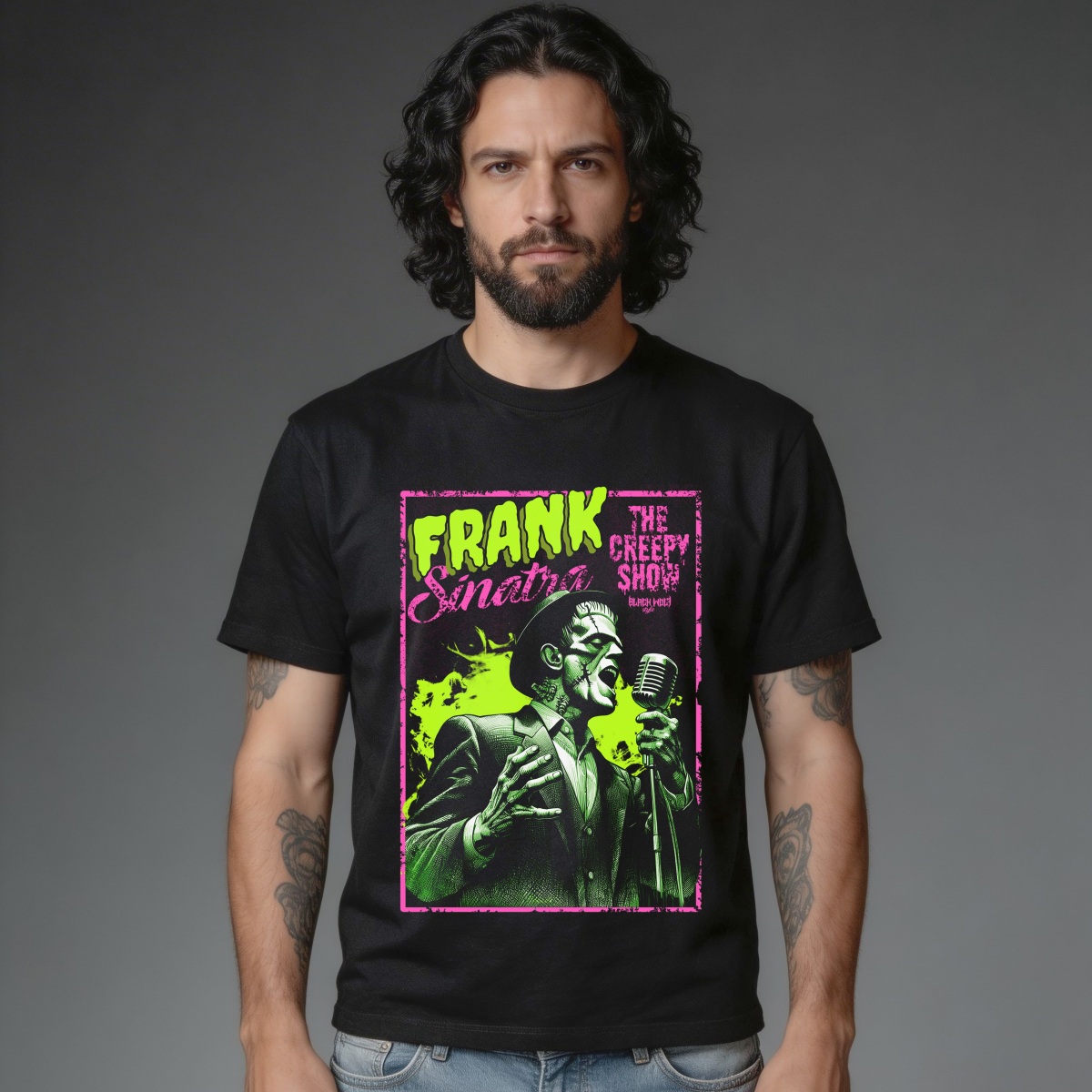 Nome do produto: Camiseta Quality - Frank(einstein) Sinatra