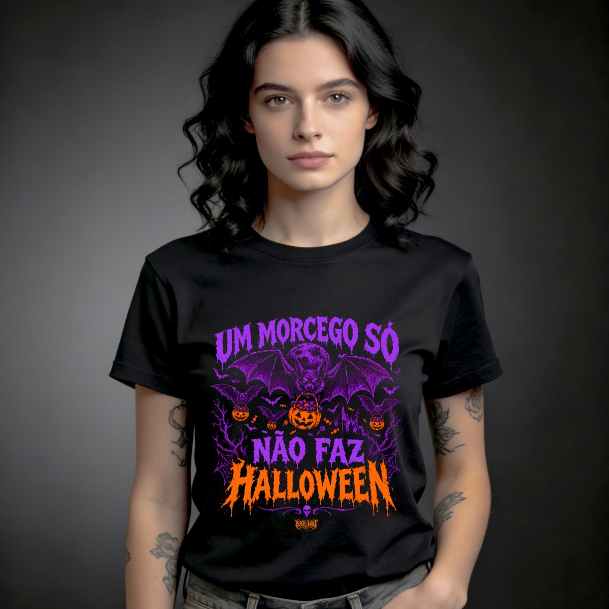 Nome do produto: Baby Long Quality - Um Morcego só não faz Halloween Ativo