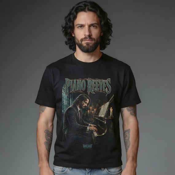 Camiseta Quality - Piano Reeves