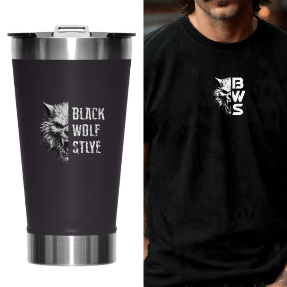 Nome do produto: Kit Black Wolf Style