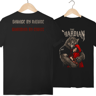 Nome do produto Camiseta Quality (frente e costas) - The Guardian (Savage by Nature. Guardian by Choice)