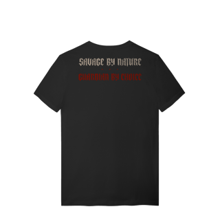 Nome do produto Camiseta Quality (frente e costas) - The Guardian (Savage by Nature. Guardian by Choice)