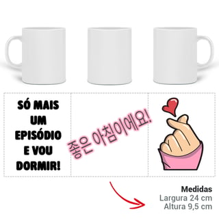 Nome do produto Caneca Panorâmica AUVURE / GEEK & POP — Doramei Social Club