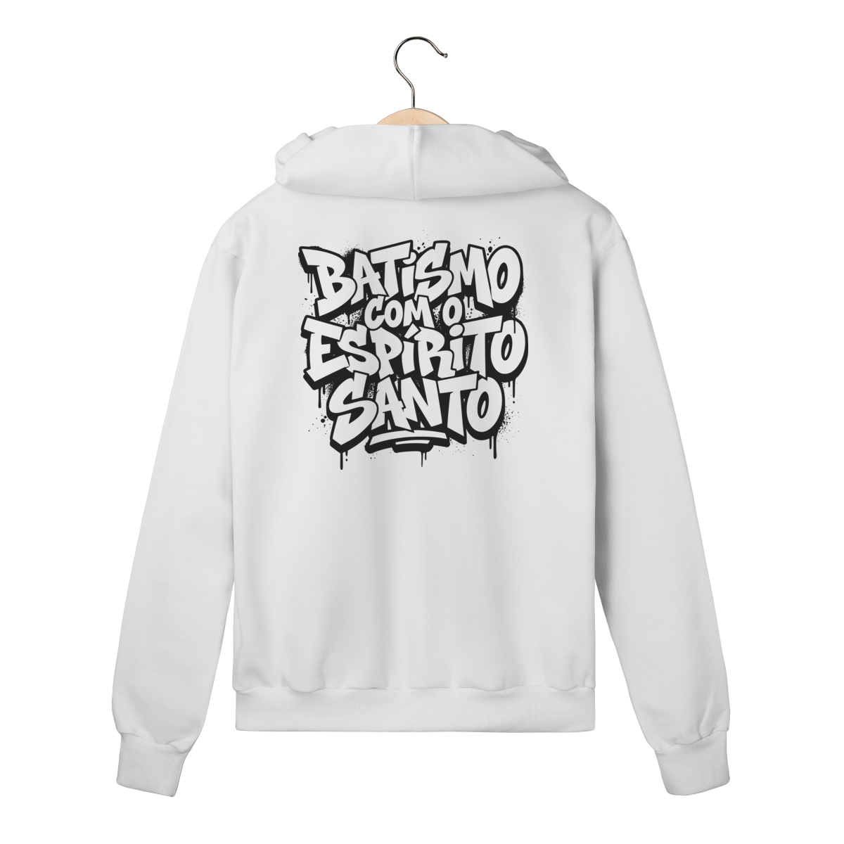 Nome do produto: Blusa de Moletom com Fecho \