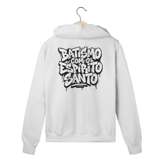 Blusa de Moletom com Fecho 
