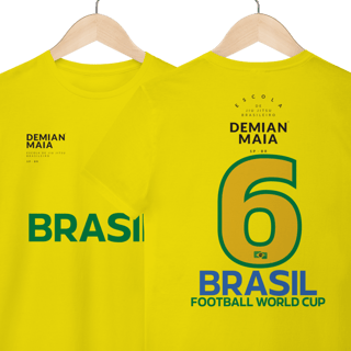 Nome do produto camiseta1 copa do Mundo Escola demian maia
