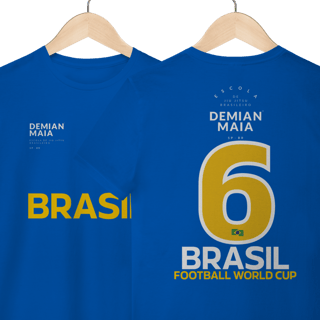 Nome do produto camisetas Copa do Mundo Escola Demian Maia