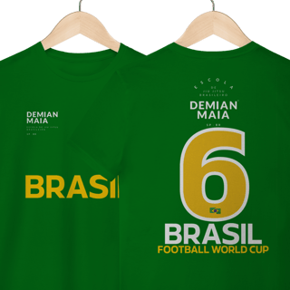 Nome do produto camisetas Copa do Mundo Escola Demian Maia