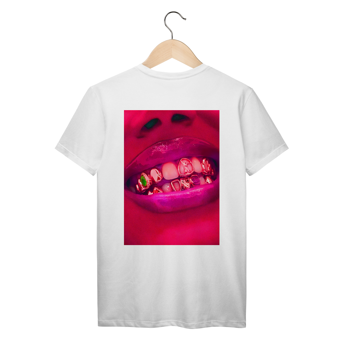 Nome do produto: Camisa Prime - Gold Lips