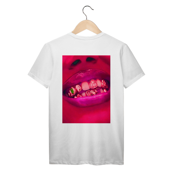 Camisa Prime - Gold Lips