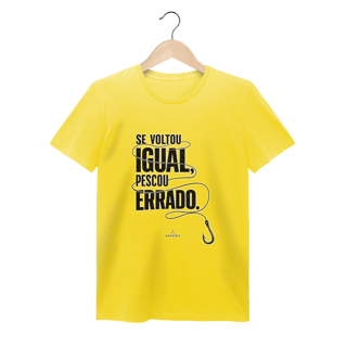 Nome do produto Se voltou igual... T-Shirt estonada feminina