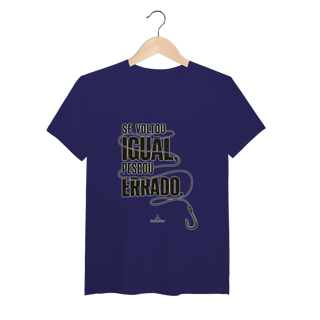 Nome do produto Se voltou igual... T-Shirt Tech