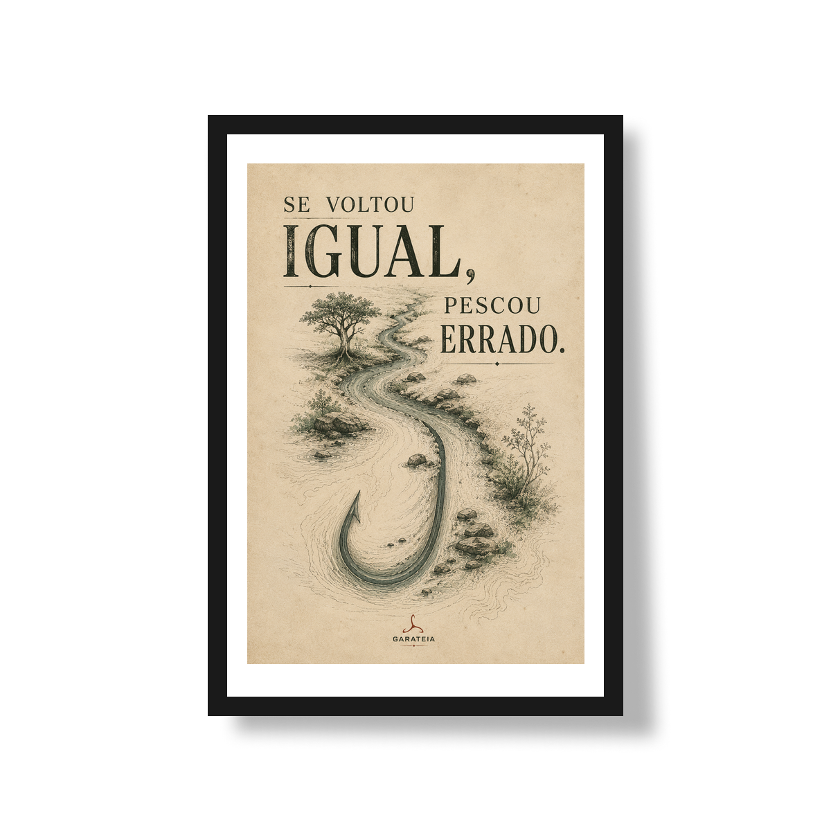 Poster Se voltou igual...*