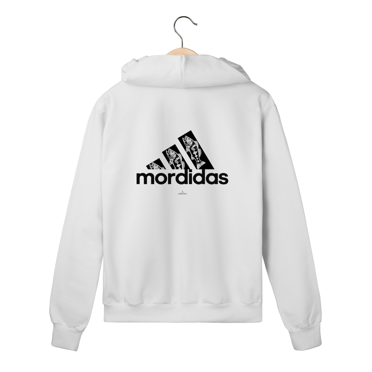 Mordidas Moletom com zíper