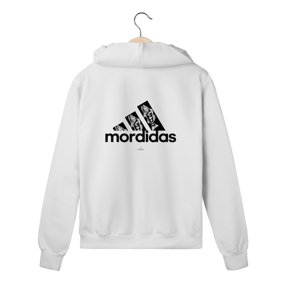 Mordidas Moletom com zíper
