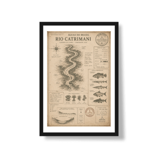 Nome do produto Poster Rio Catrimani*