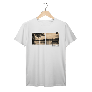 Nome do produto Silêncio sobre as Águas — T-Shirt Prime GARATEIA