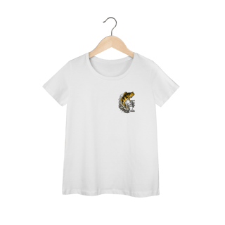 Nome do produto Tucunaré em Explosão - T-shirt feminina Garateia