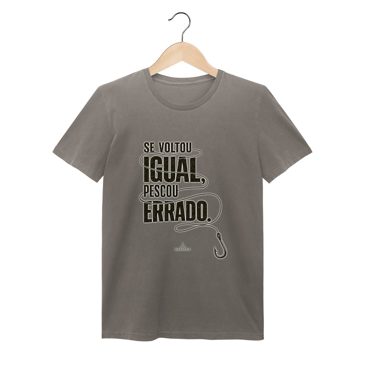 Se voltou igual... T-Shirt estonada feminina