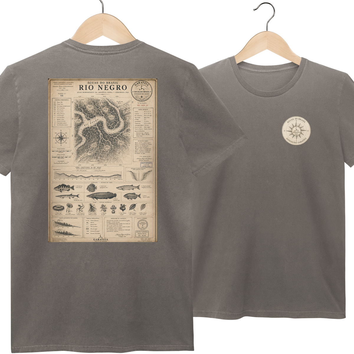 Rio Netro T-Shirt Estonada feminina