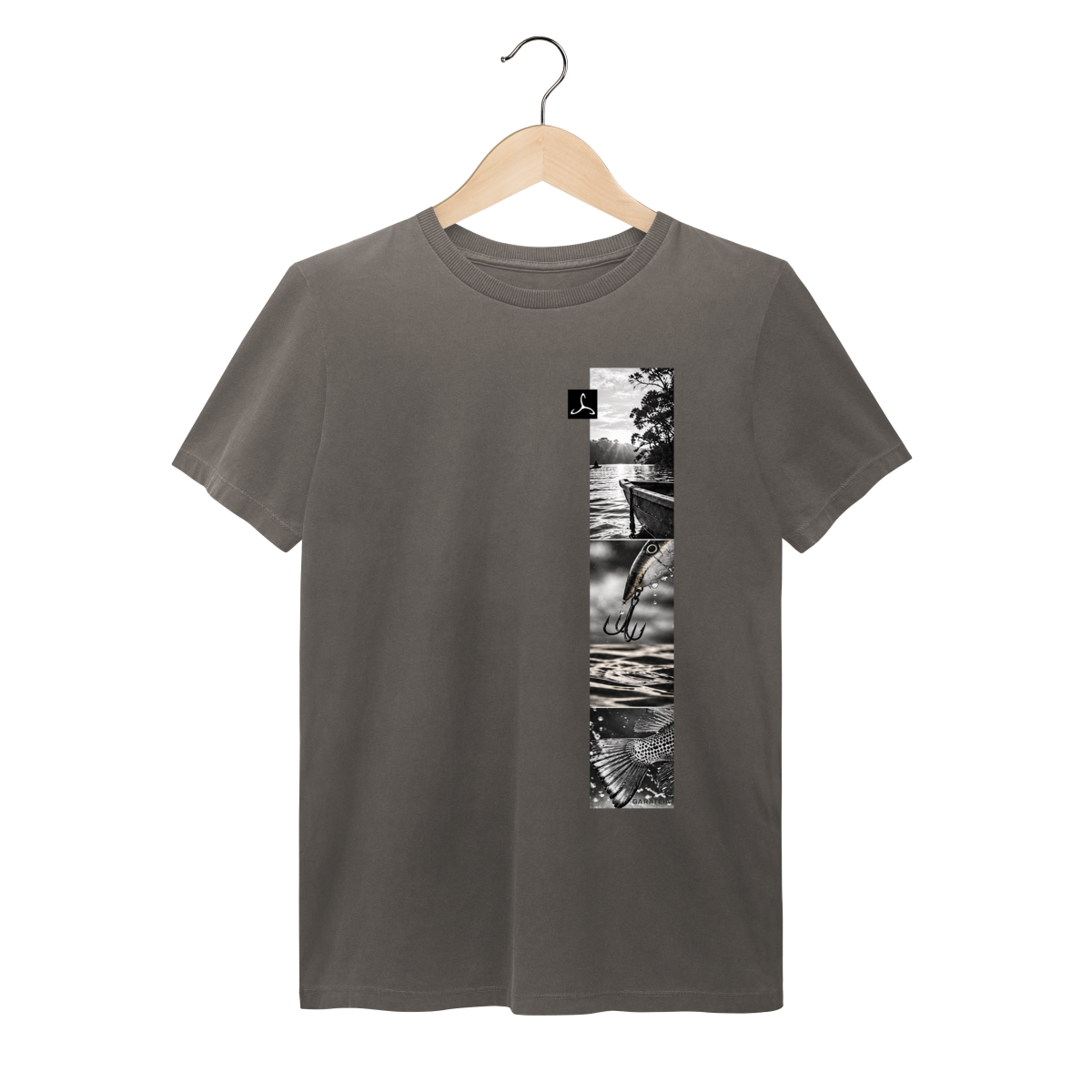 Nome do produto: Linha d’Água - Camiseta Estonada Garateia 