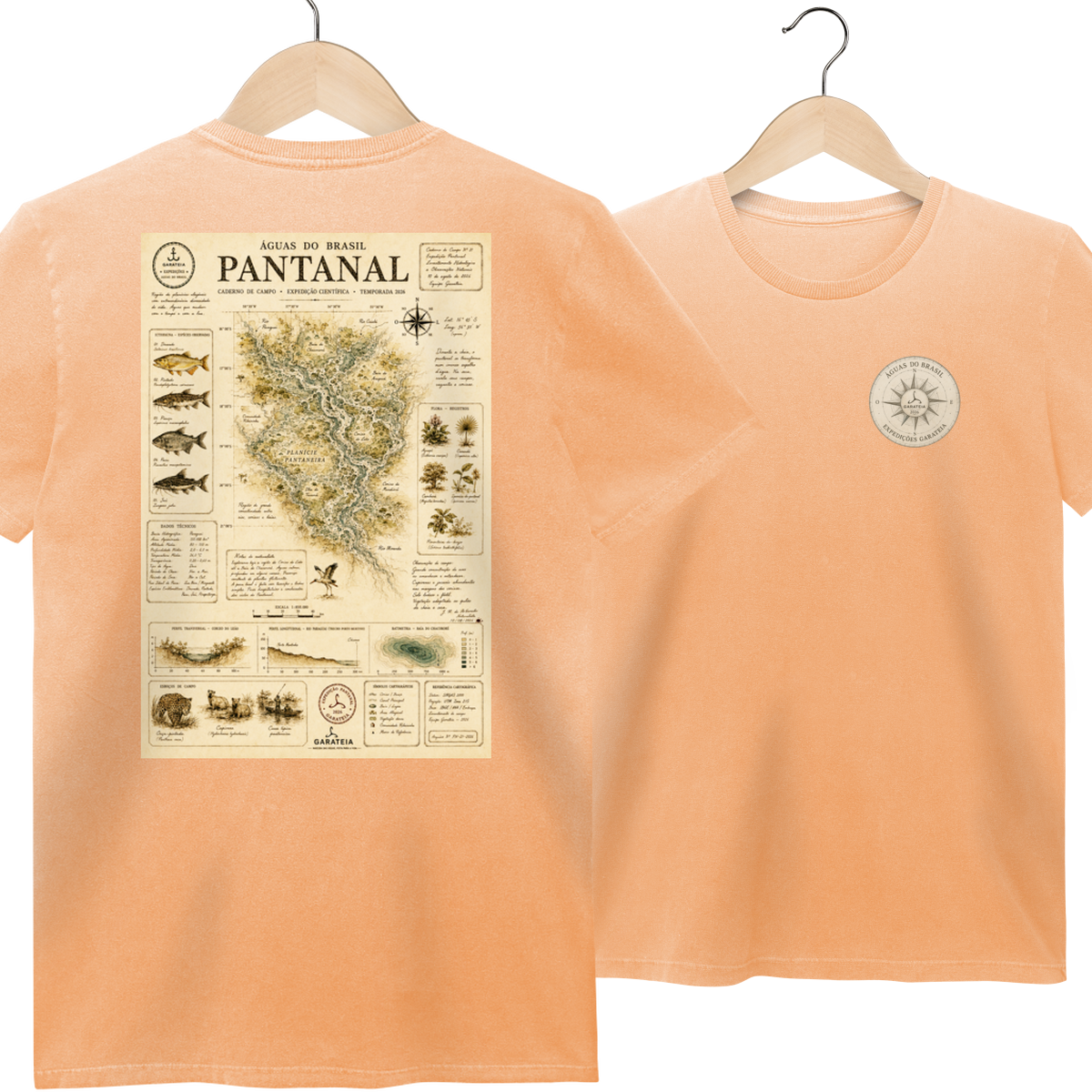 Pantanal T-Shirt Estonada feminina