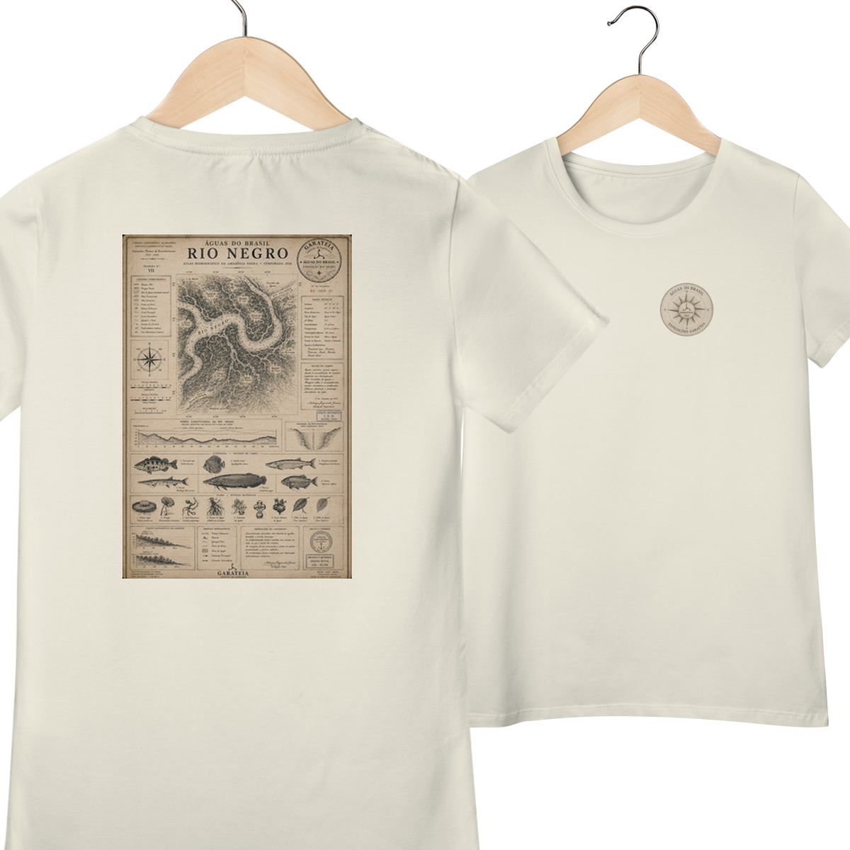 Rio Negro T-Shirt PIMA feminina