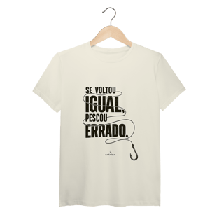 Nome do produto Se voltou igual... T-Shirt Tech