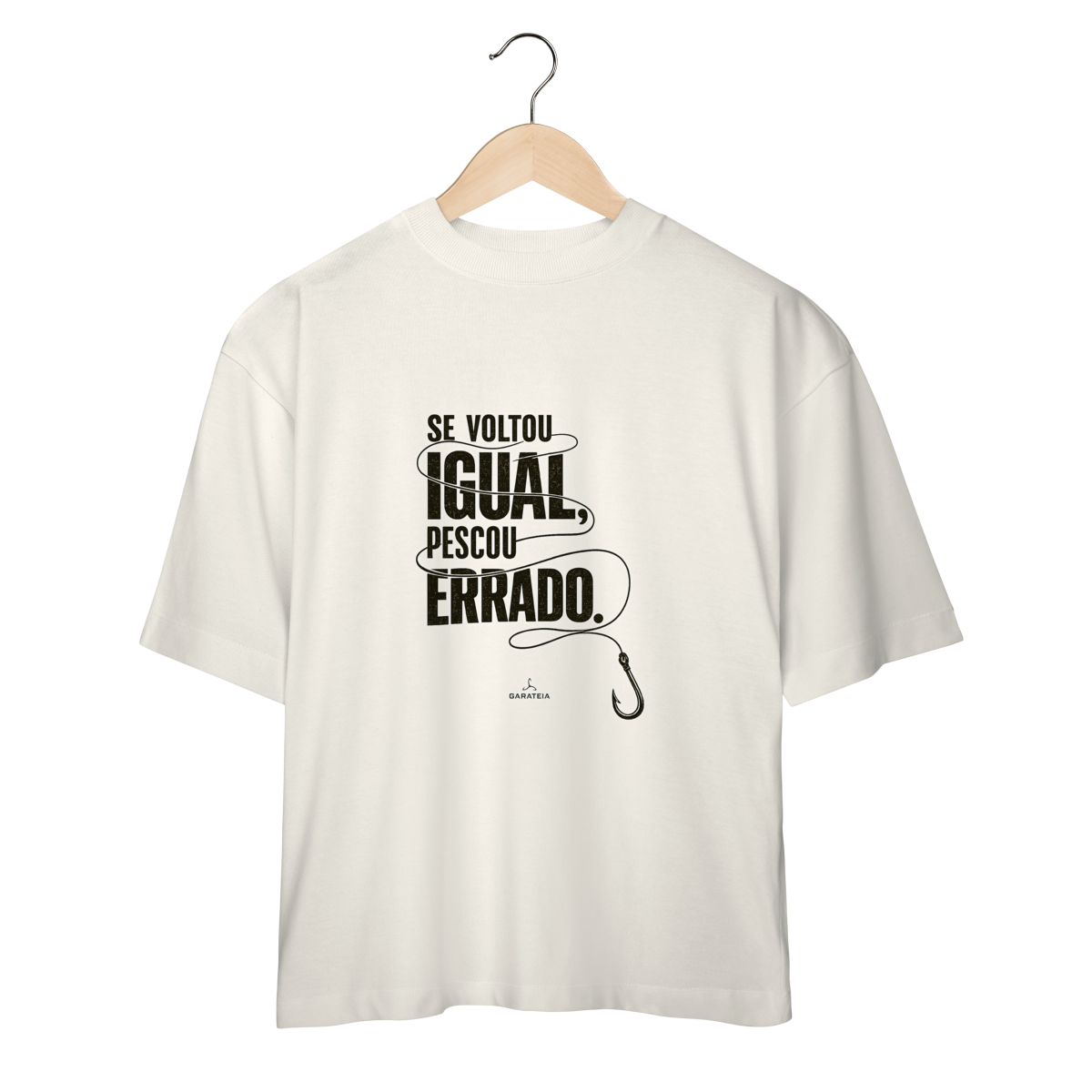 Se voltou igual... T-Shirt Oversized