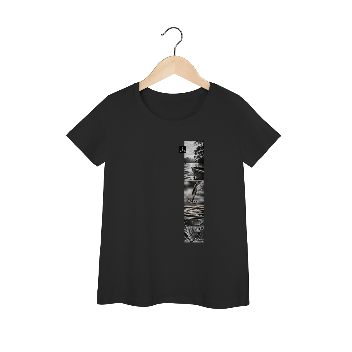 Nome do produto: Linha d’Água - Camiseta Prime Feminina Garateia