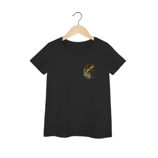 Tucunaré em Explosão - T-shirt feminina Garateia