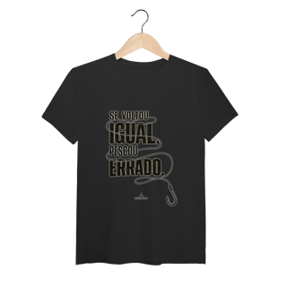 Nome do produto Se voltou igual... T-Shirt Tech