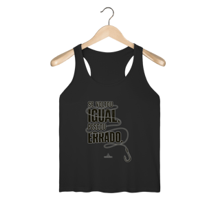 Nome do produto Se voltou igual... Regata Sport Dry UV feminina
