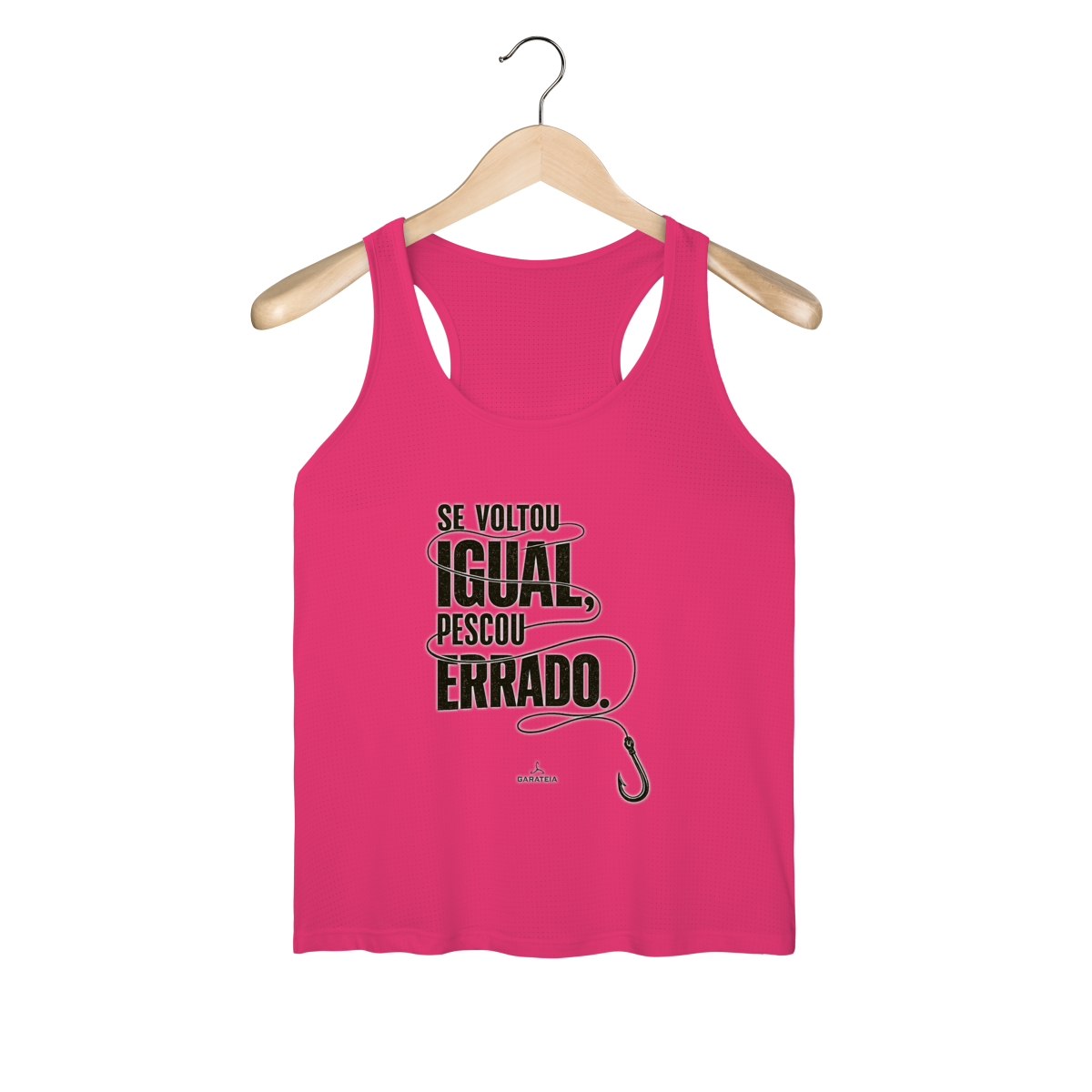 Se voltou igual... Regata Sport Dry UV feminina