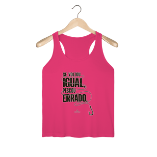 Se voltou igual... Regata Sport Dry UV feminina