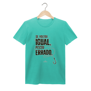 Nome do produto Se voltou igual... T-Shirt estonada feminina