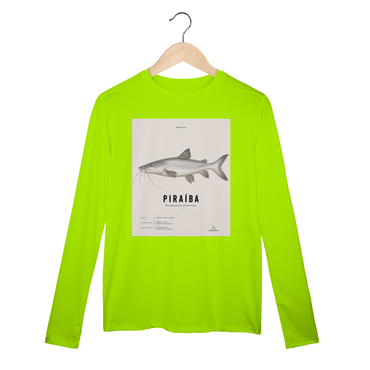 Piraíba Sport Dry UV manga longa